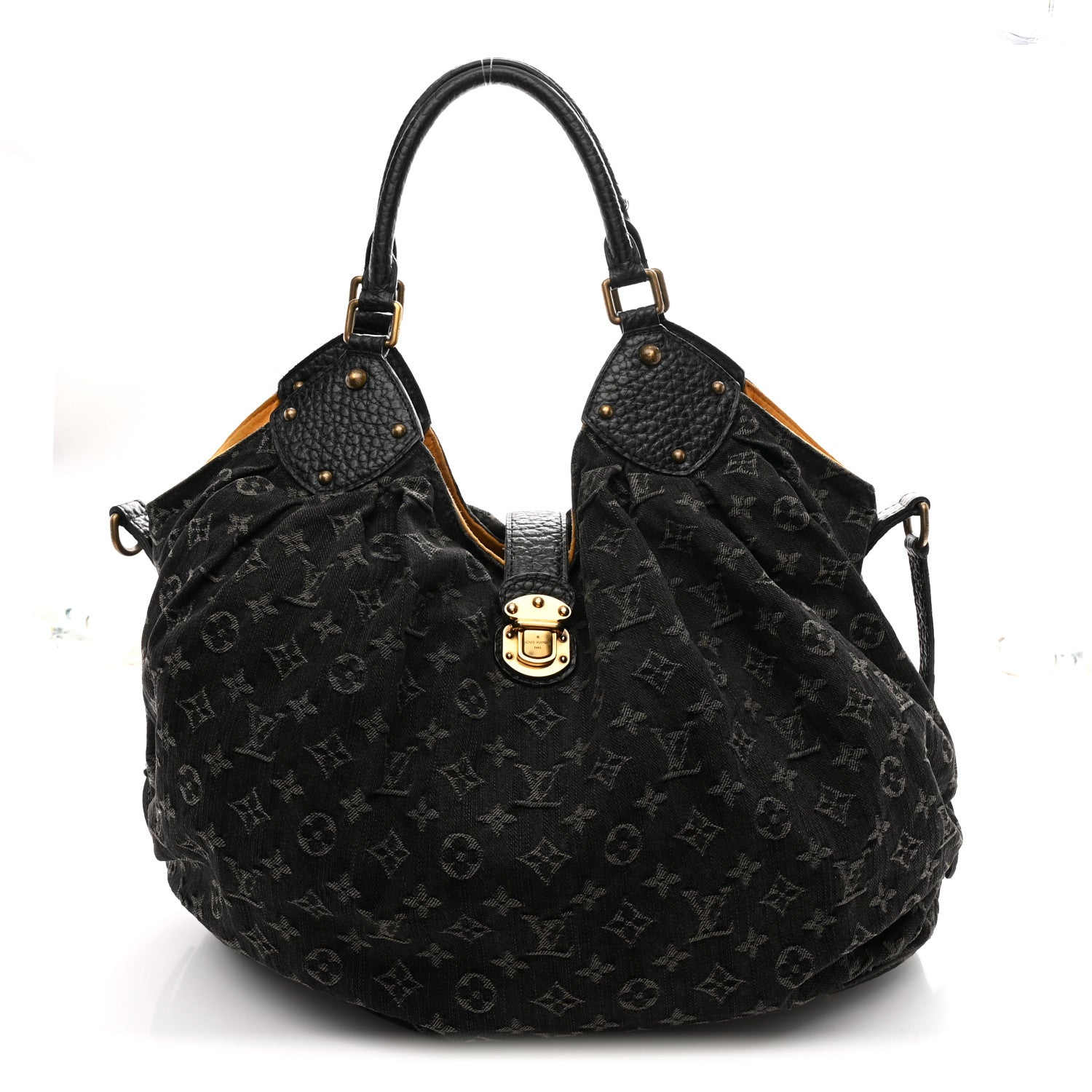 Louis Vuitton Denim Mahina XL Black 1 of 9