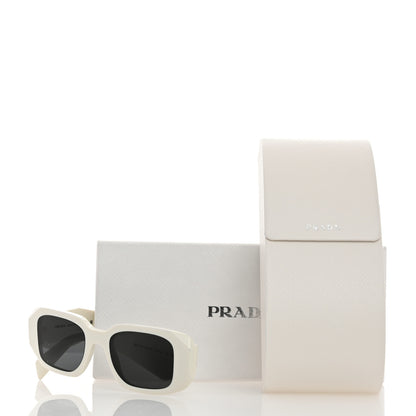 Prada Acetate Symbole Sunglasses SPR 17W White 8 of 8