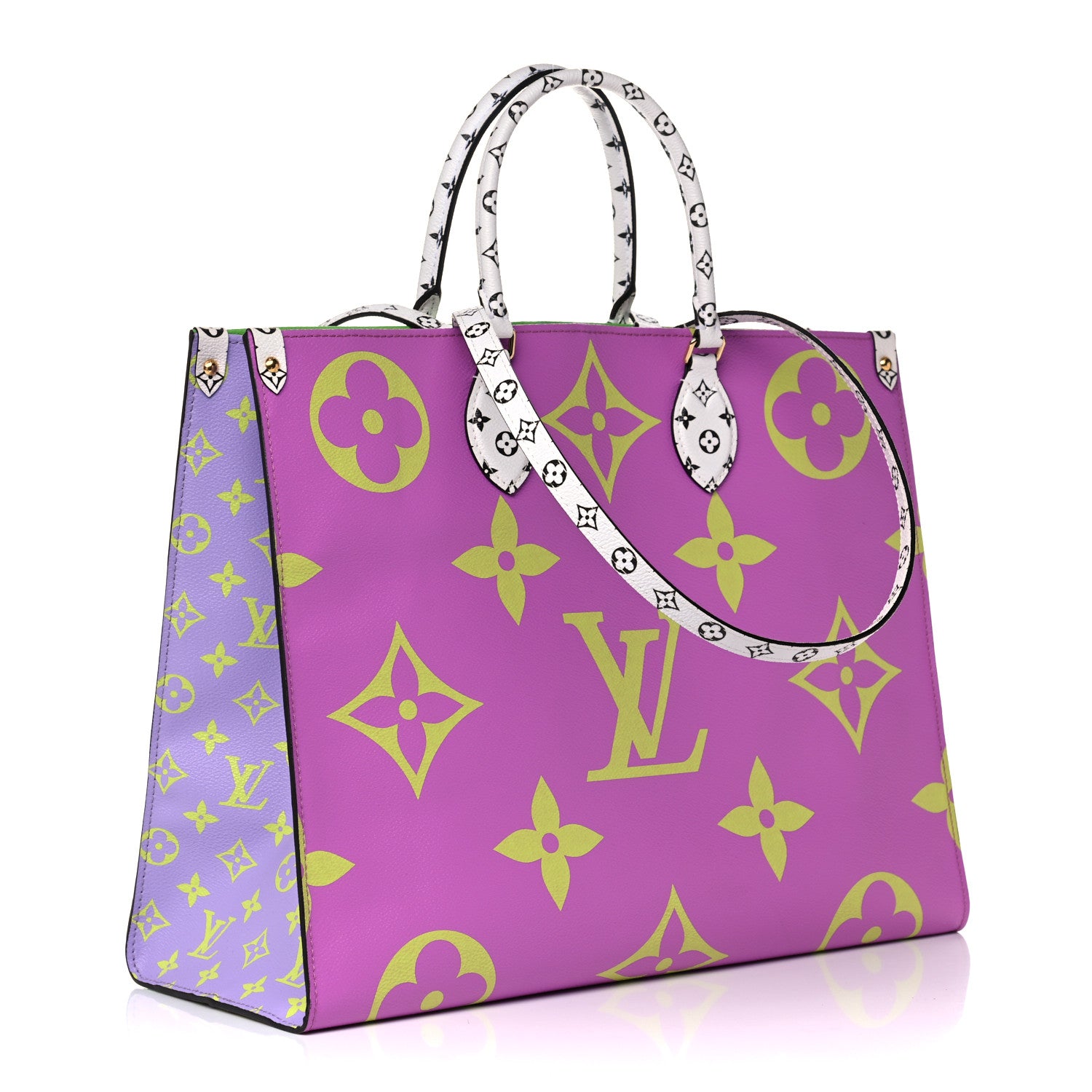 Louis Vuitton Monogram Giant Onthego GM Pink Lilac 3 of 9
