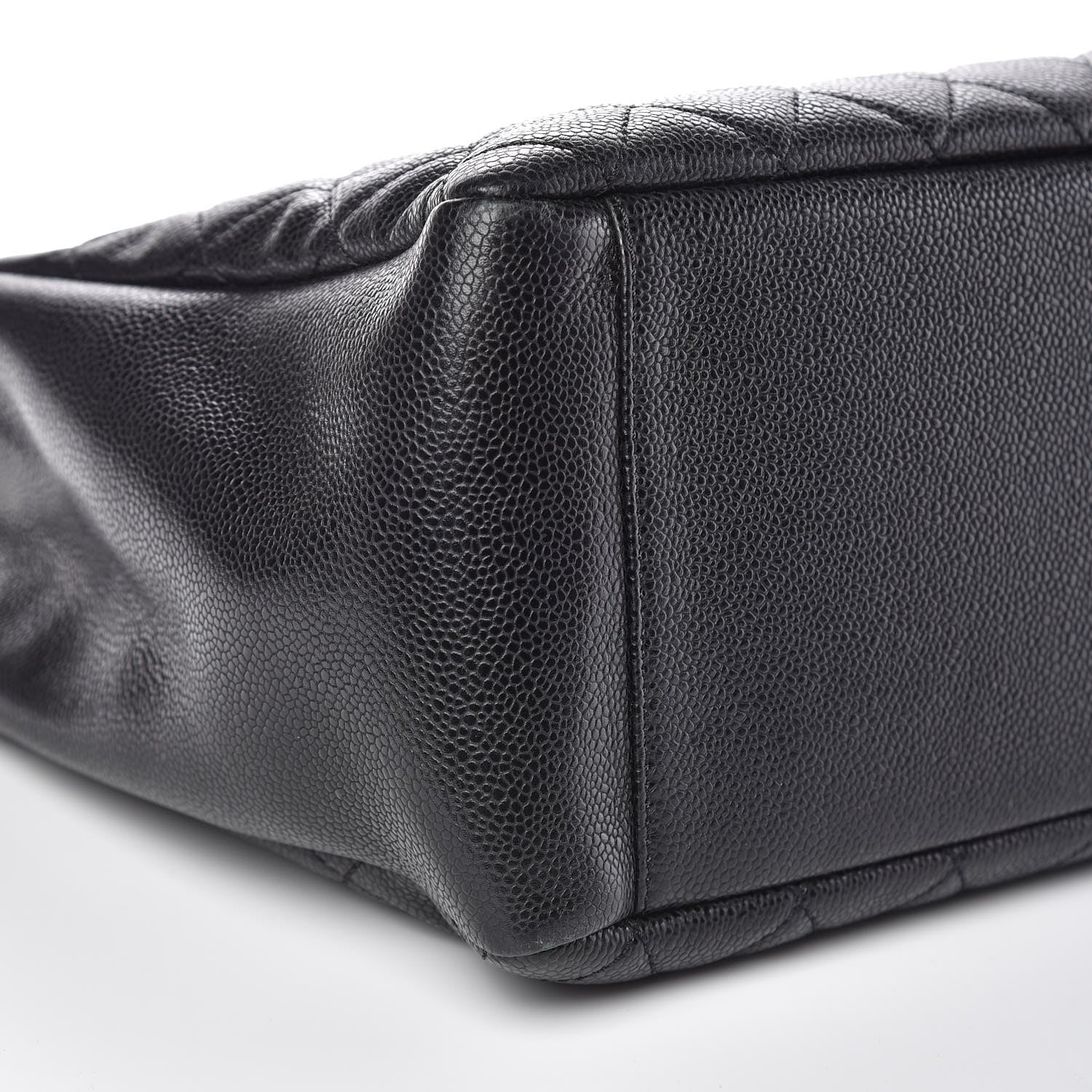 Chanel Caviar Quilted Grand Shopping Tote GST Black 5 of 13