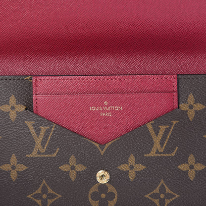 Louis Vuitton Monogram Jeanne Wallet Fuchsia 11 of 11