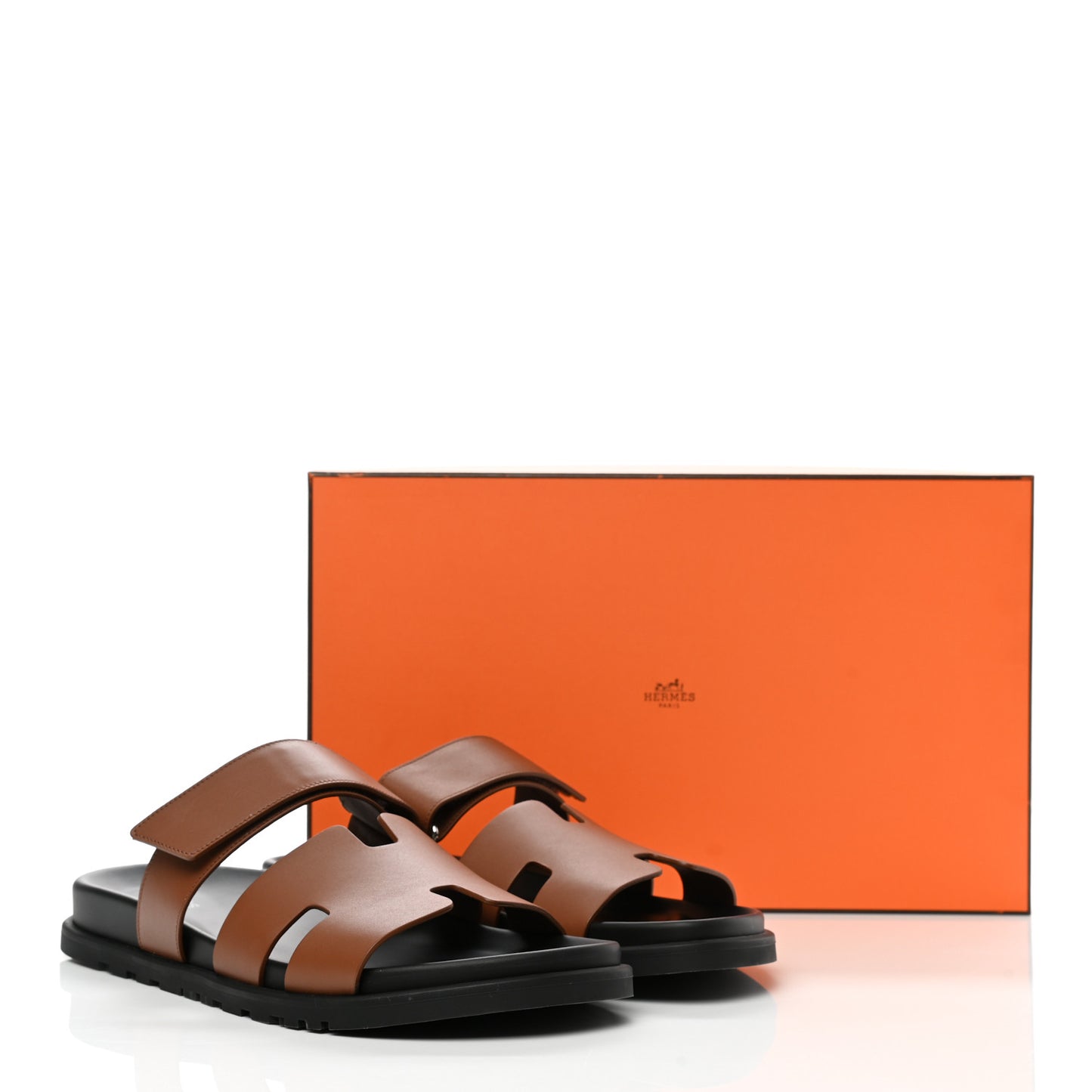 Calfskin Mens Chypre Sandals 42.5 Naturel