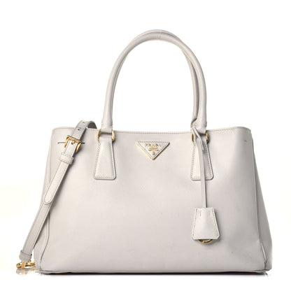 Prada Saffiano Lux Medium Tote Talco 1 of 12