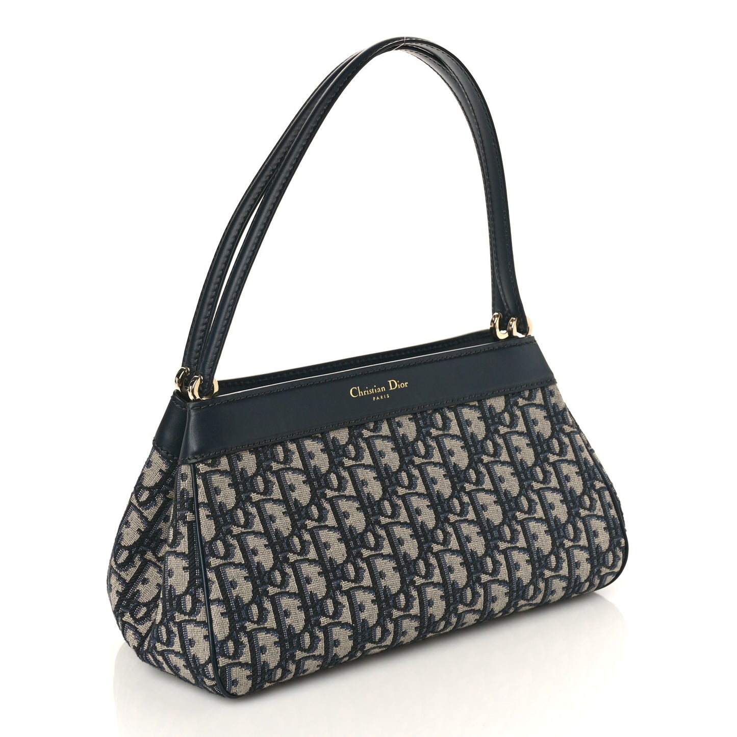 Oblique Key Bag Blue