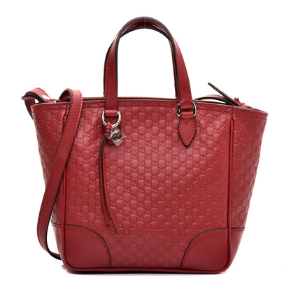 Gucci Microguccissima Small Bree Tote Red 1 of 11