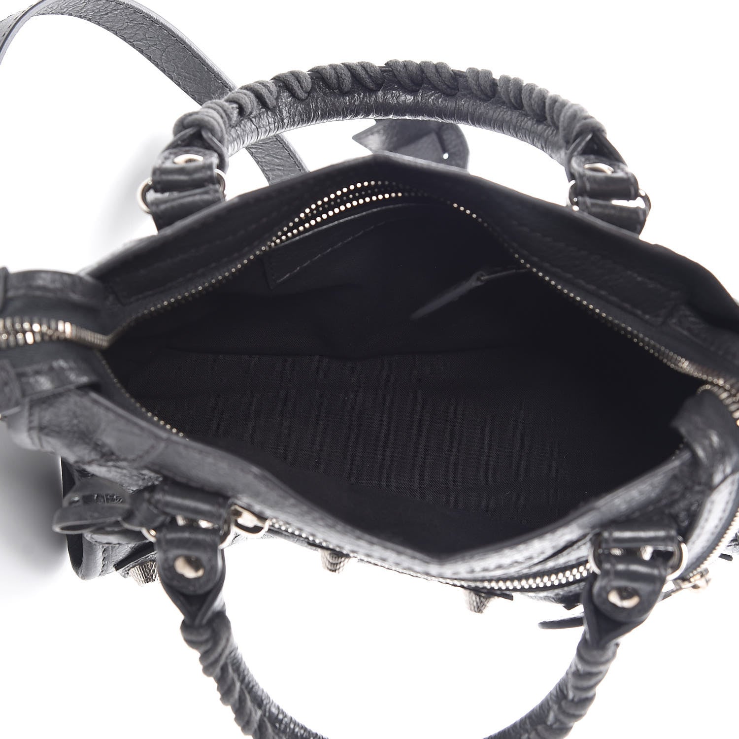 Balenciaga Agneau Giant 12 Silver Hardware Mini City Gris Fossile 8 of 13