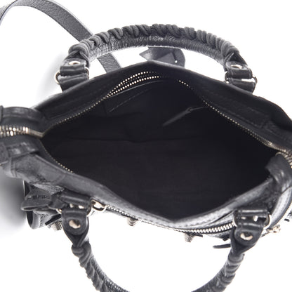Balenciaga Agneau Giant 12 Silver Hardware Mini City Gris Fossile 8 of 13
