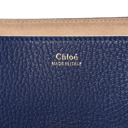 Chloe Grained Lambskin Drew Shoulder Bag Royal Navy 6 of 6