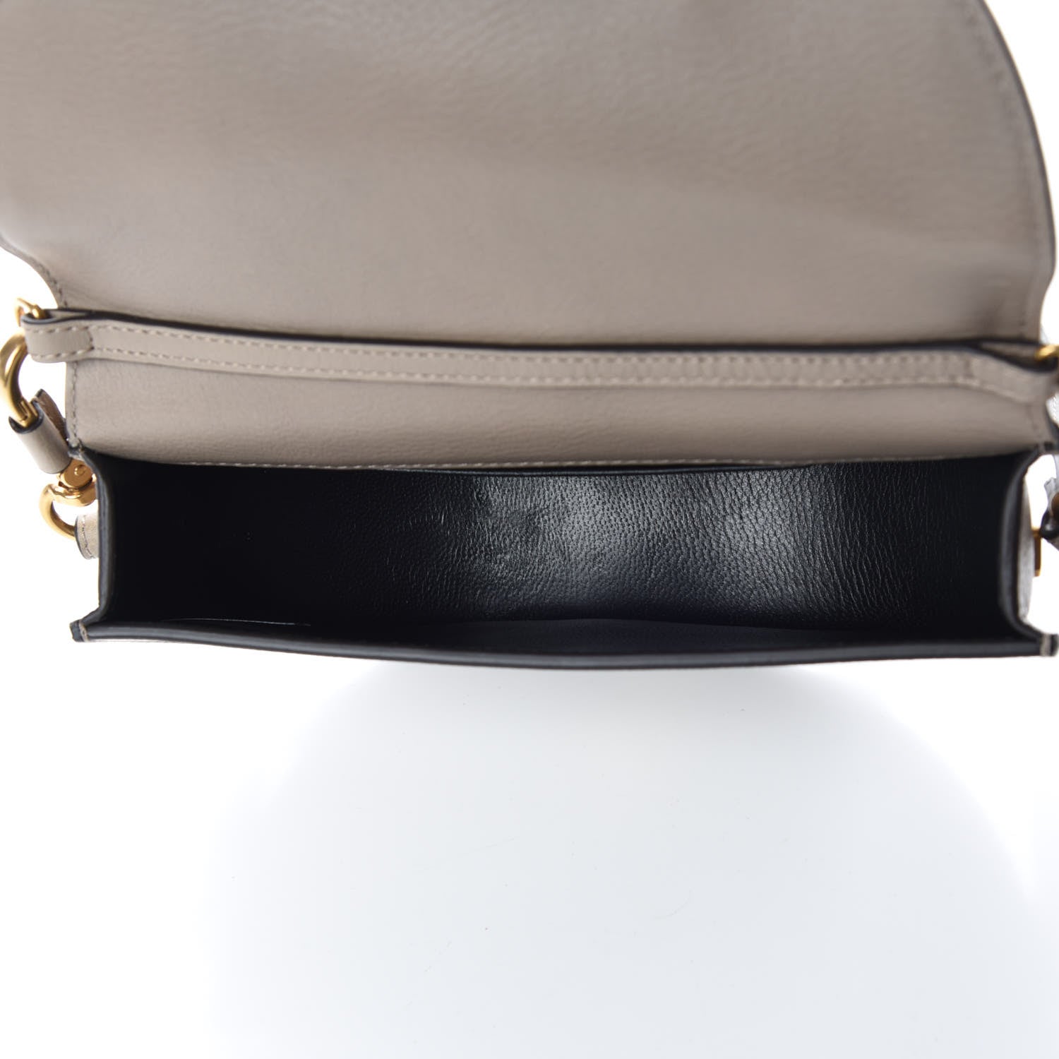 Chloe Calfskin Small Nile Bracelet Minaudiere Bag Motty Grey 5 of 8