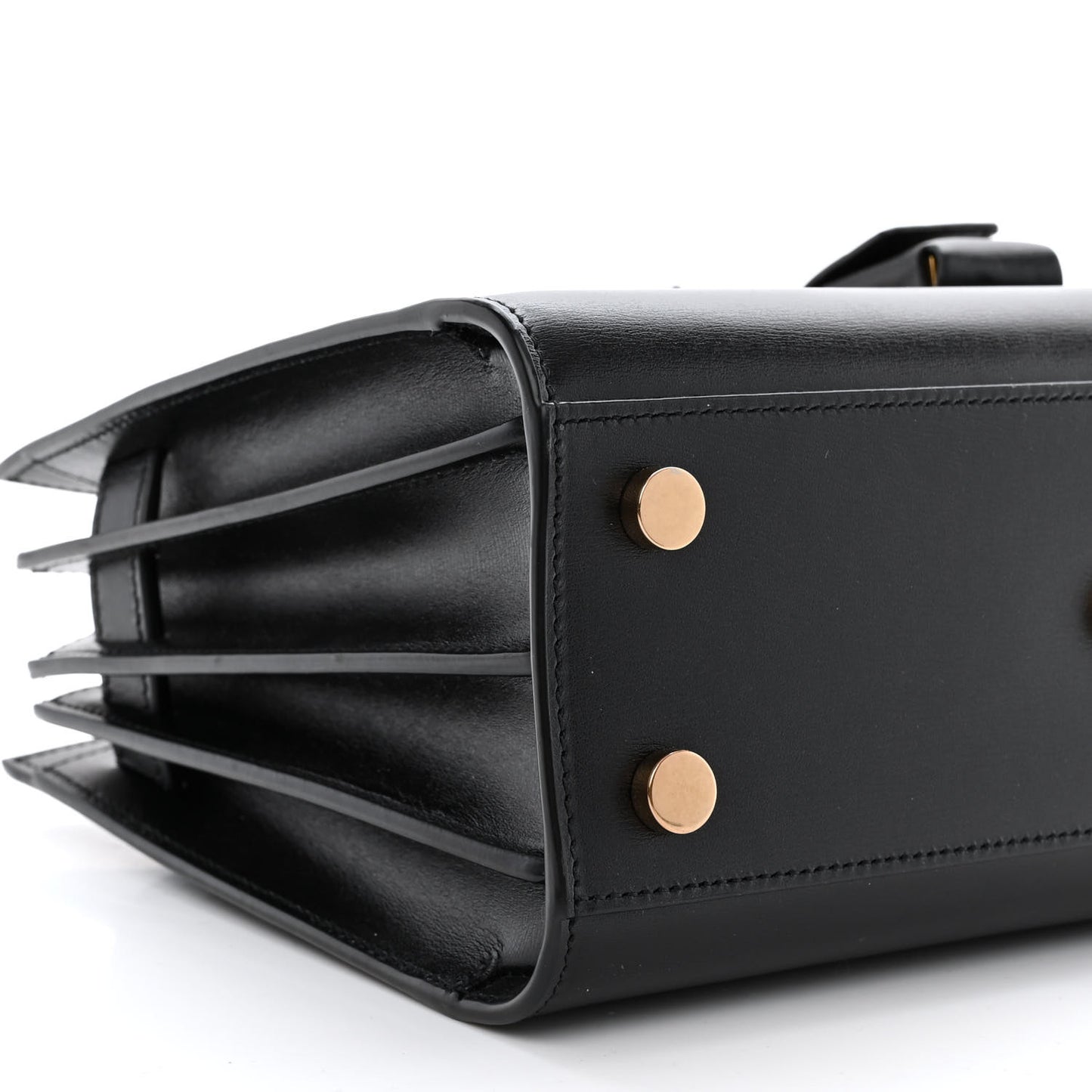 Calfskin Nano Sac De Jour Black