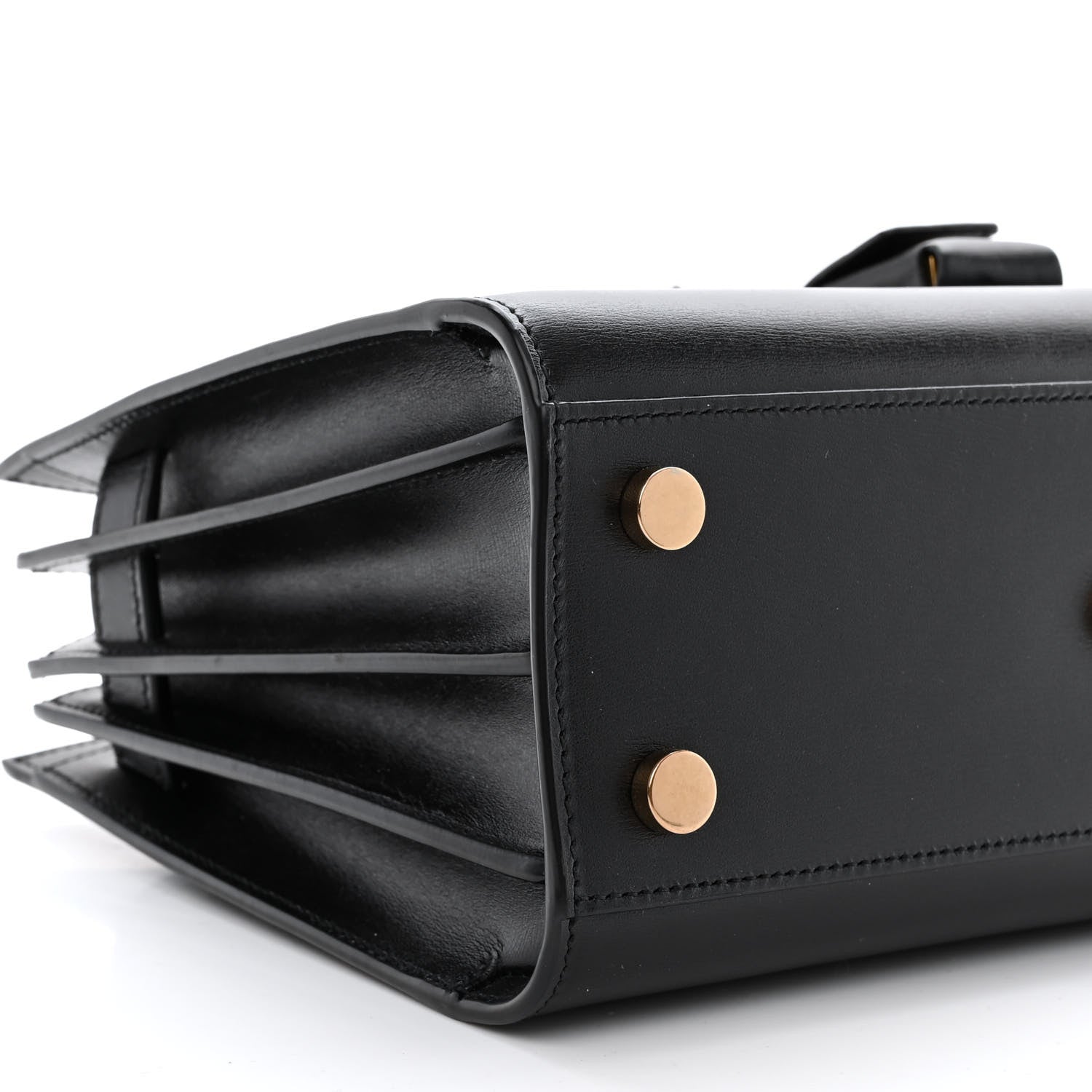 Saint Laurent Calfskin Nano Sac De Jour Black 9 of 10