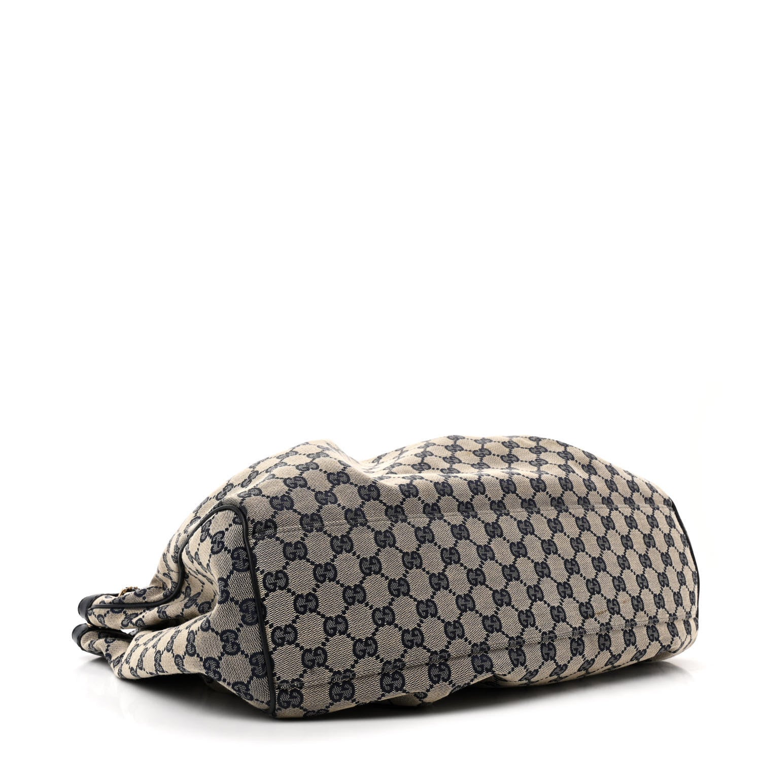 Gucci Monogram Calfskin Large Sukey Tote Navy 4 of 13