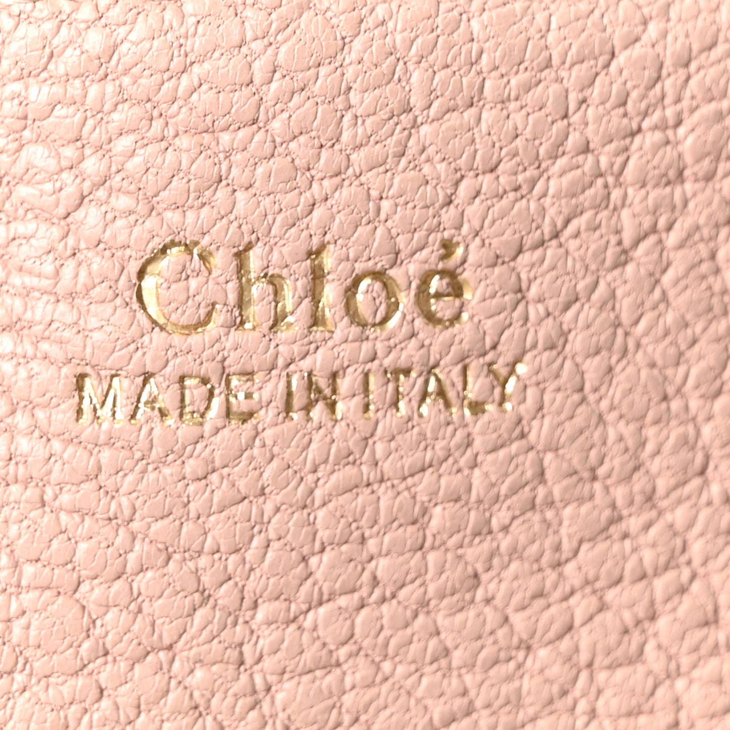 Grained Lambskin Mini Drew Shoulder Bag Cement Pink