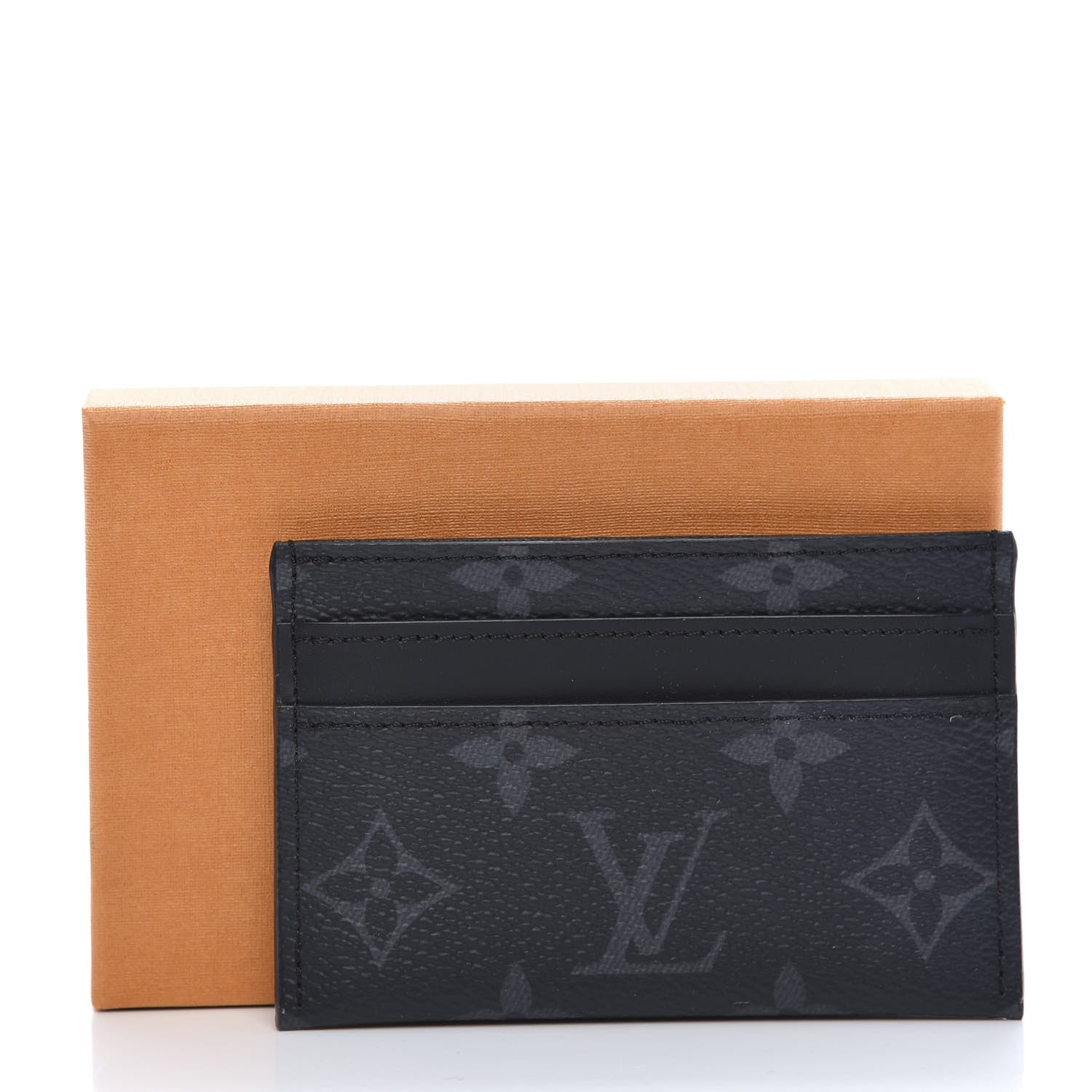 Louis Vuitton Monogram Eclipse Porte-Cartes Double Card Holder 8 of 8
