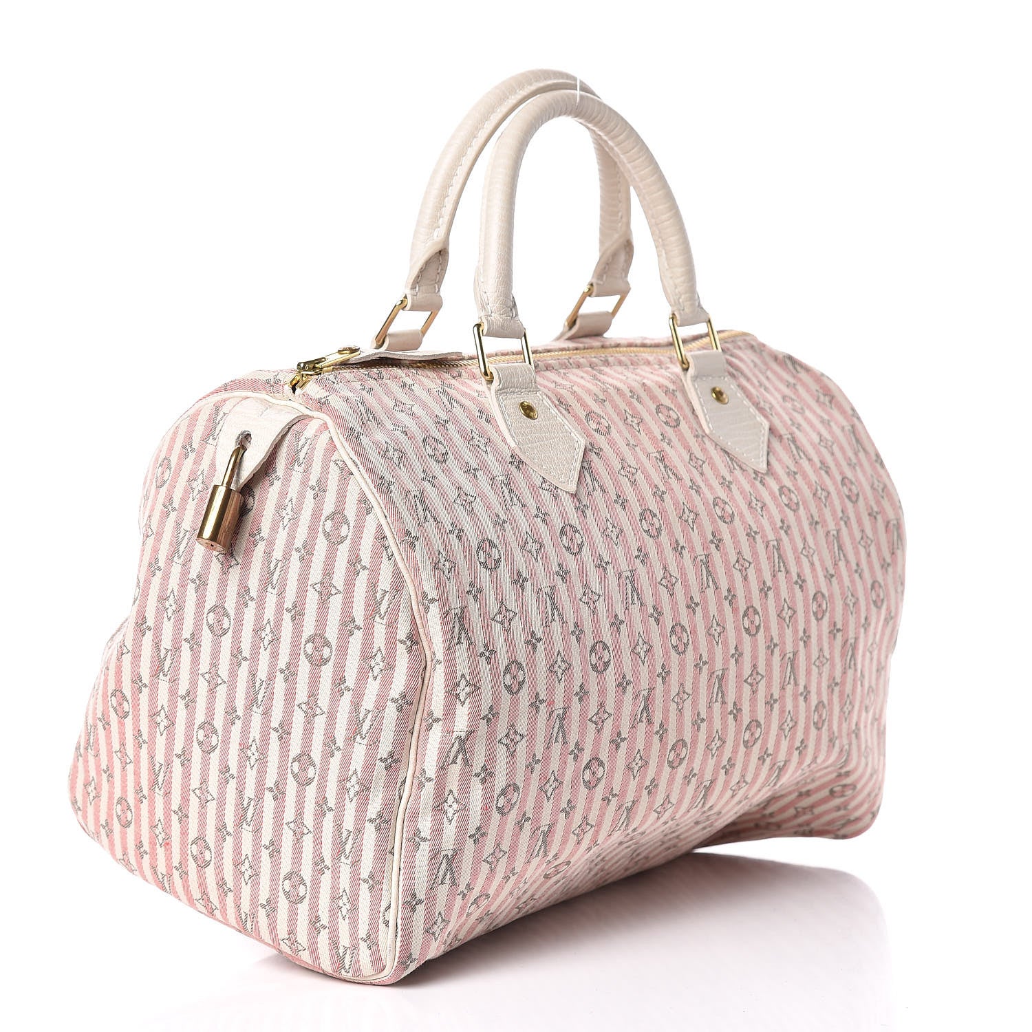 Louis Vuitton Mini Lin Croisette Speedy 30 Rouge 3 of 14