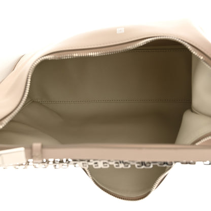 Givenchy Smooth Calfskin Medium Moon Cut Shoulder Bag Dune 5 of 8
