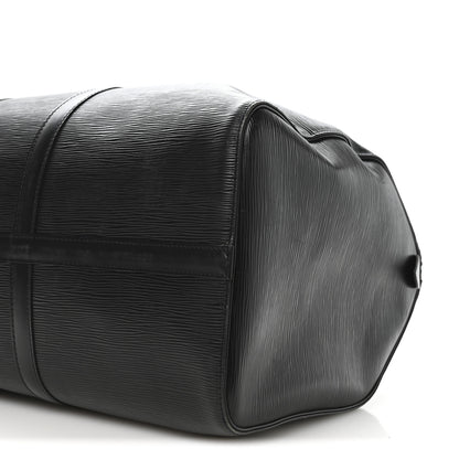 Louis Vuitton Epi Keepall 50 Black 9 of 11