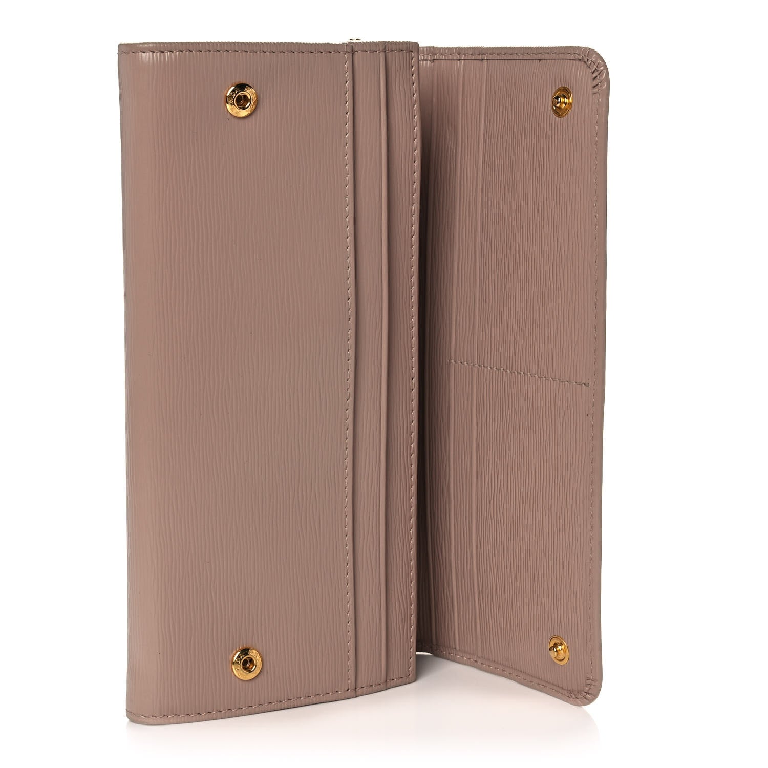 Prada Vitello Move Continental Flap Travel Wallet Cammeo 7 of 12