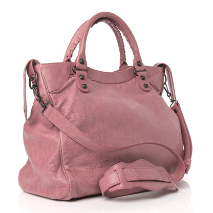 Balenciaga Agneau Classic Hardware Velo Rose Bruyere 2 of 11