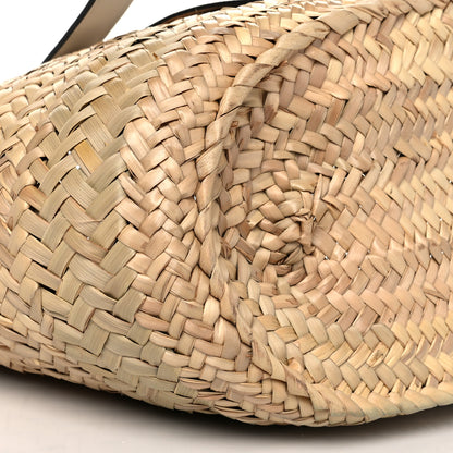 Loewe Raffia Basket Tote Bag Natural White 8 of 9