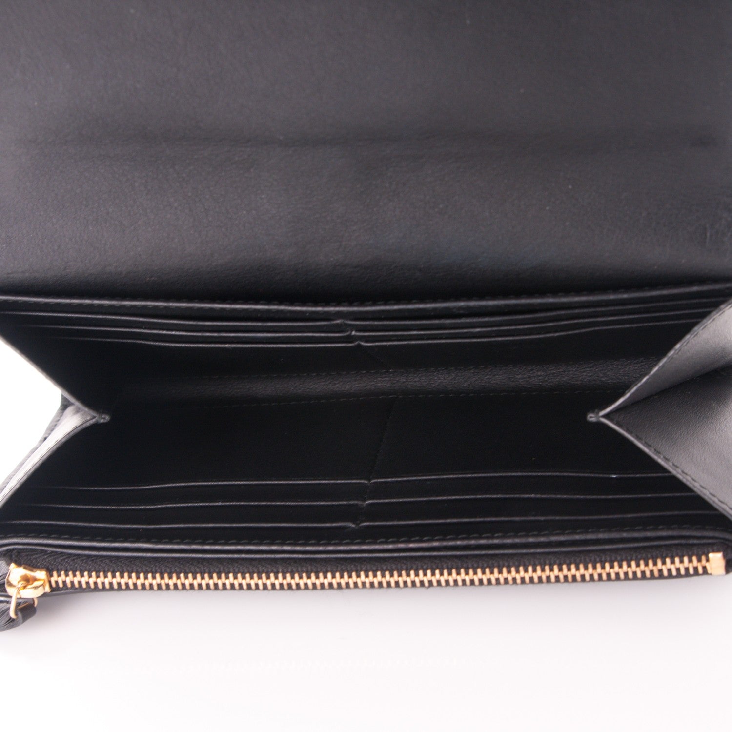 Saint Laurent Calfskin Classic Y Ligne Wallet Black 5 of 7