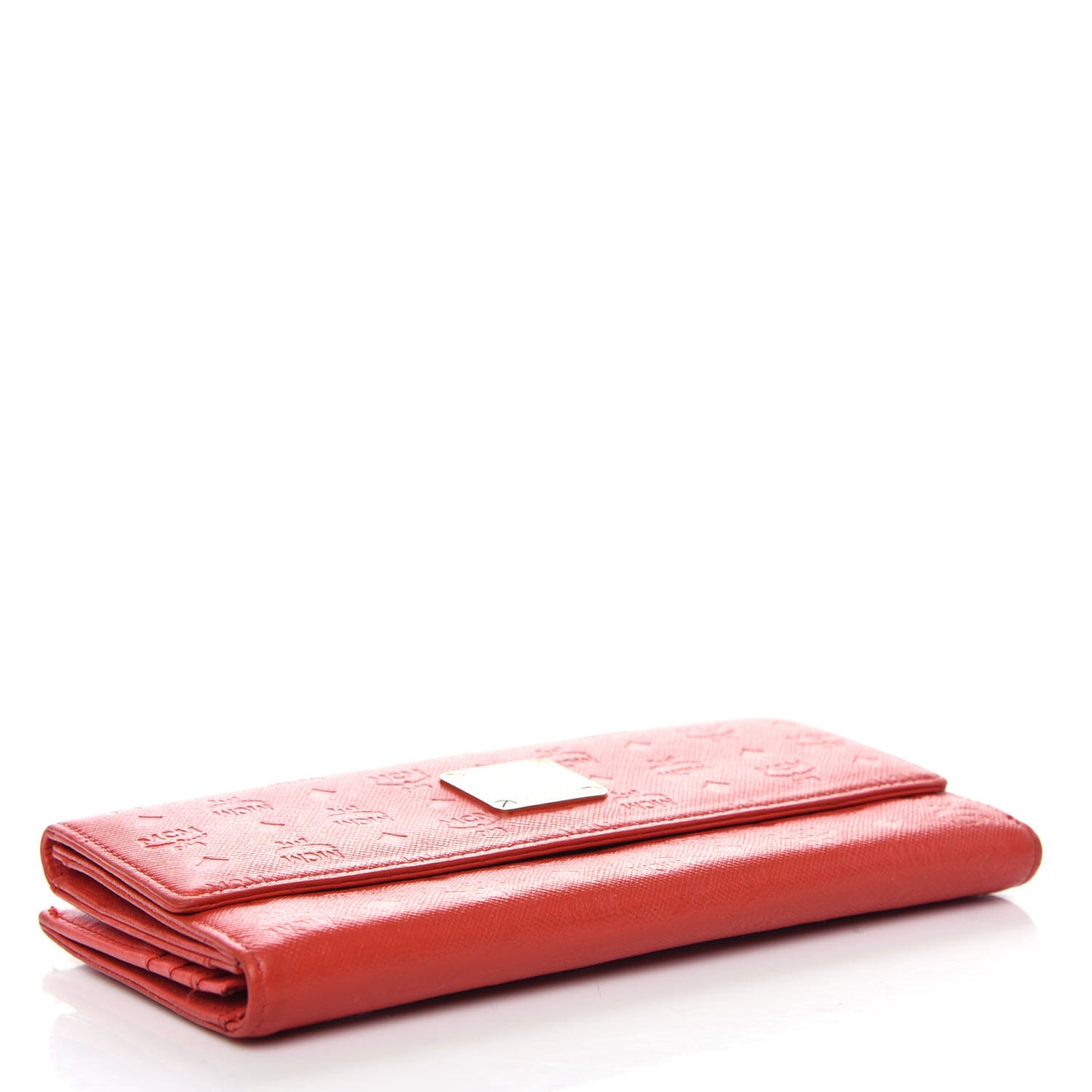 Saffiano Embossed Wallet Poppy Red