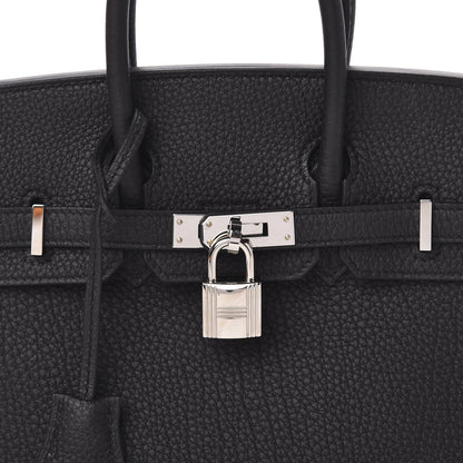 Hermes Togo Birkin 25 Black 10 of 11