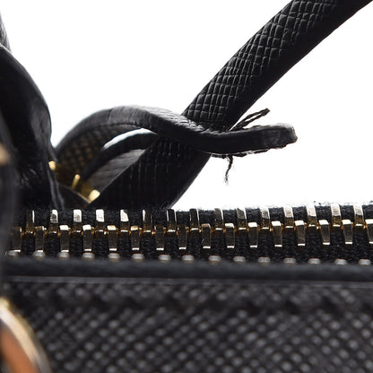 Prada Saffiano Large Galleria Double Zip Tote Black 8 of 8