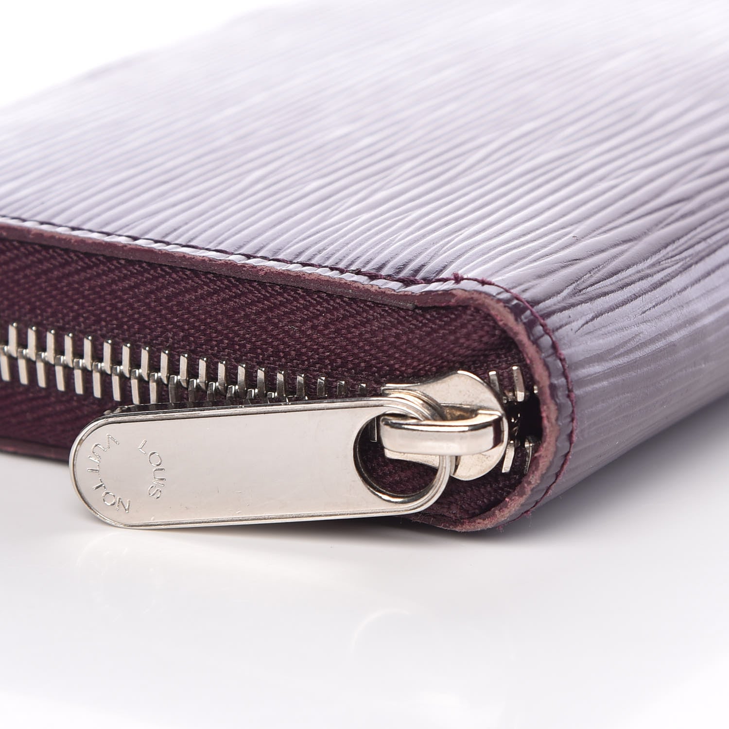Louis Vuitton Epi Zippy Wallet Cassis 11 of 13