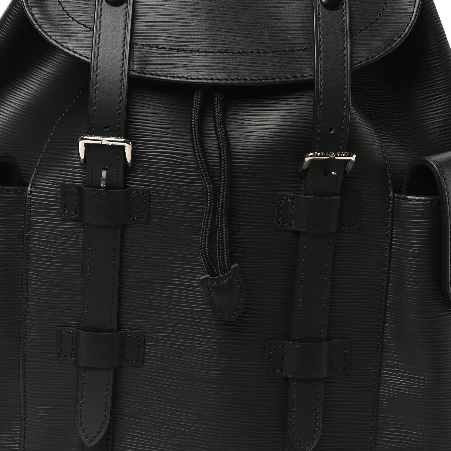 Louis Vuitton Epi Christopher Backpack PM Black 7 of 9