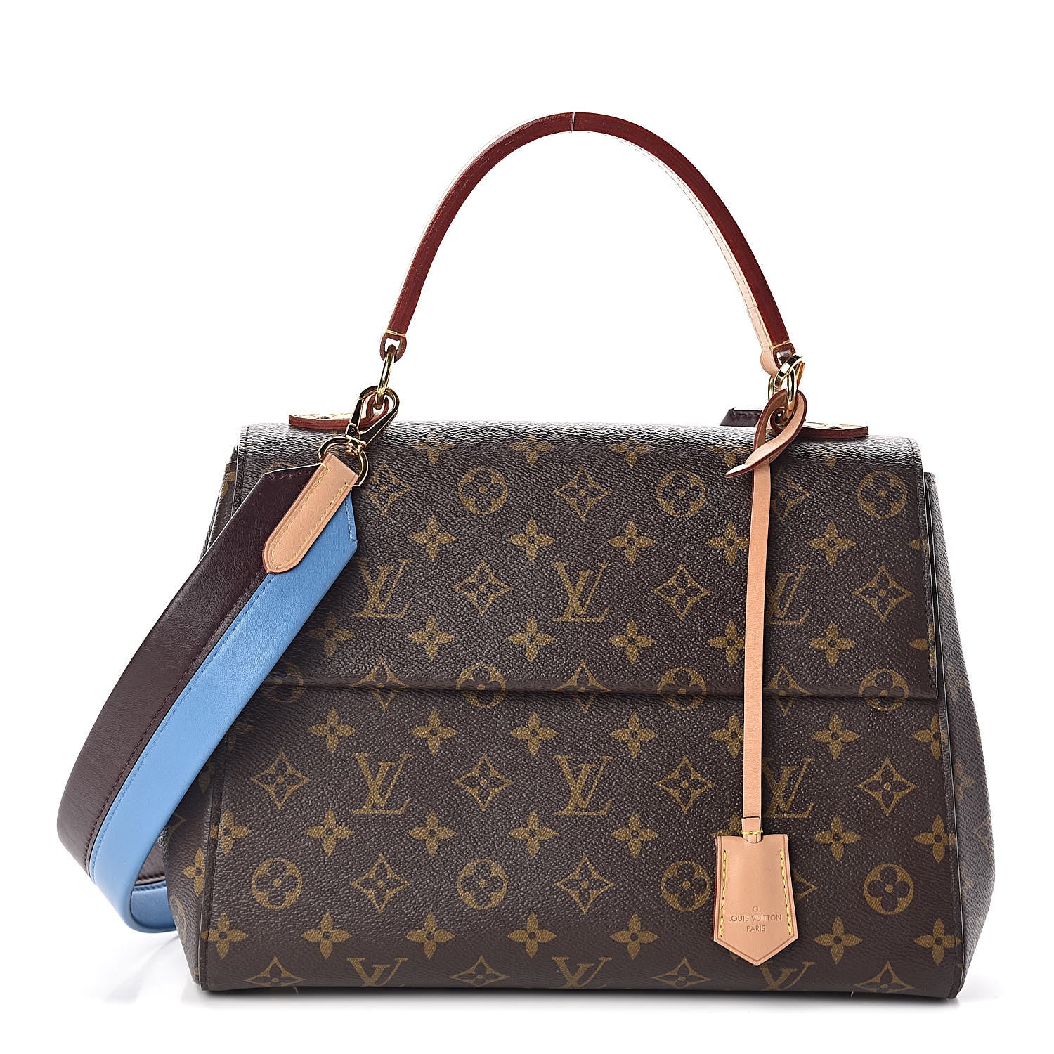 Louis Vuitton Monogram Cluny MM Blue Glacial 1 of 9
