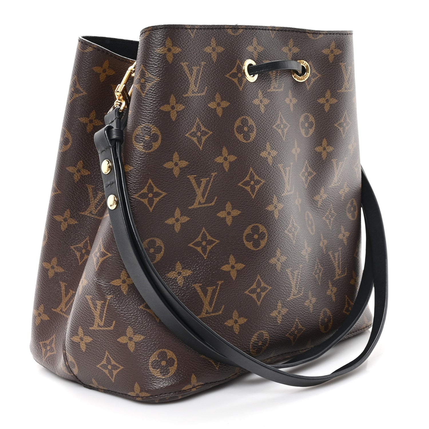 Louis Vuitton Monogram Neonoe MM Black 3 of 11