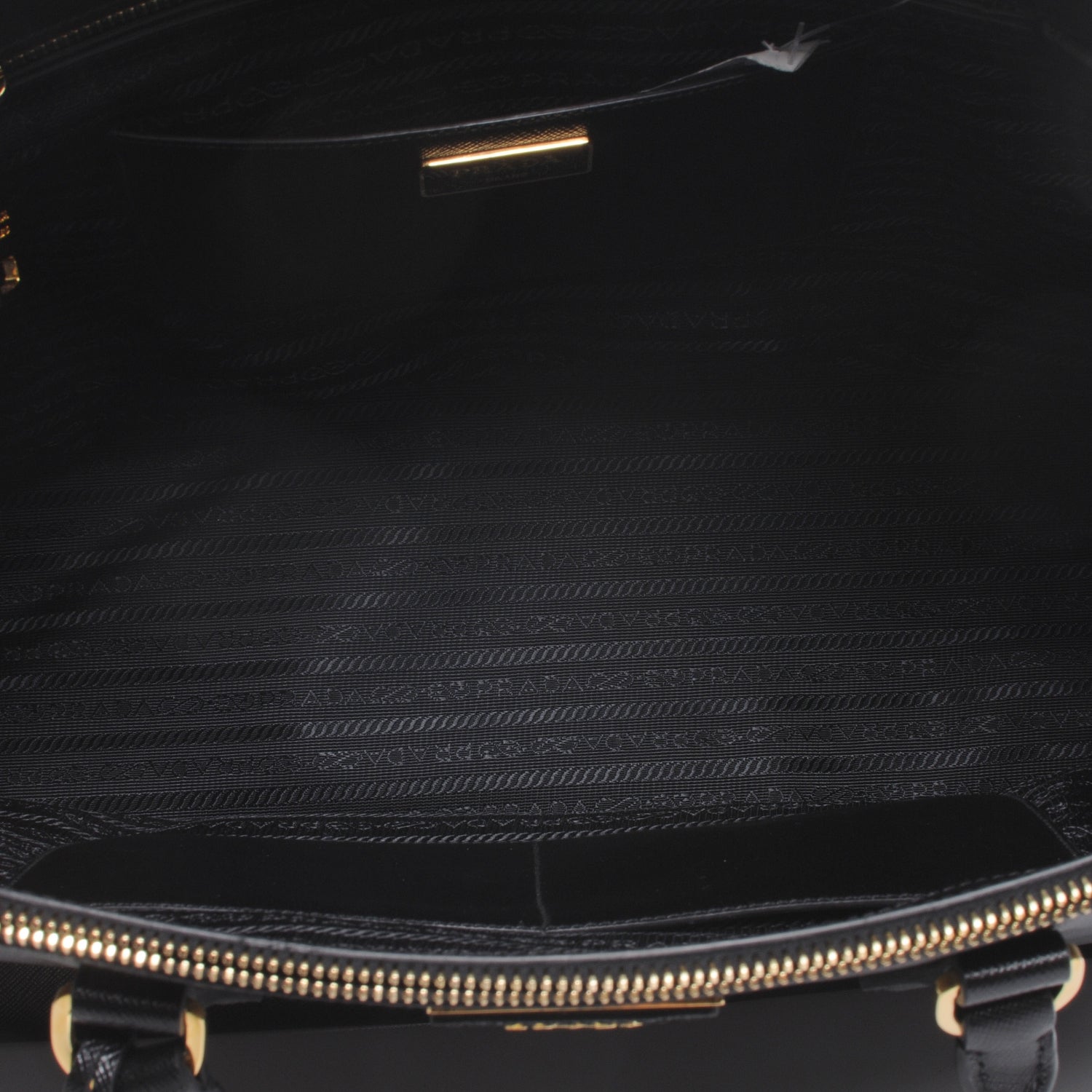 Prada Saffiano Lux Tote Nero Black 6 of 9