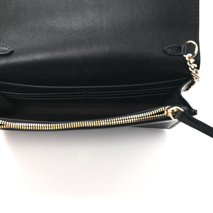 Jimmy Choo Smooth Calfskin Mini Palace Crossbody Black 5 of 8