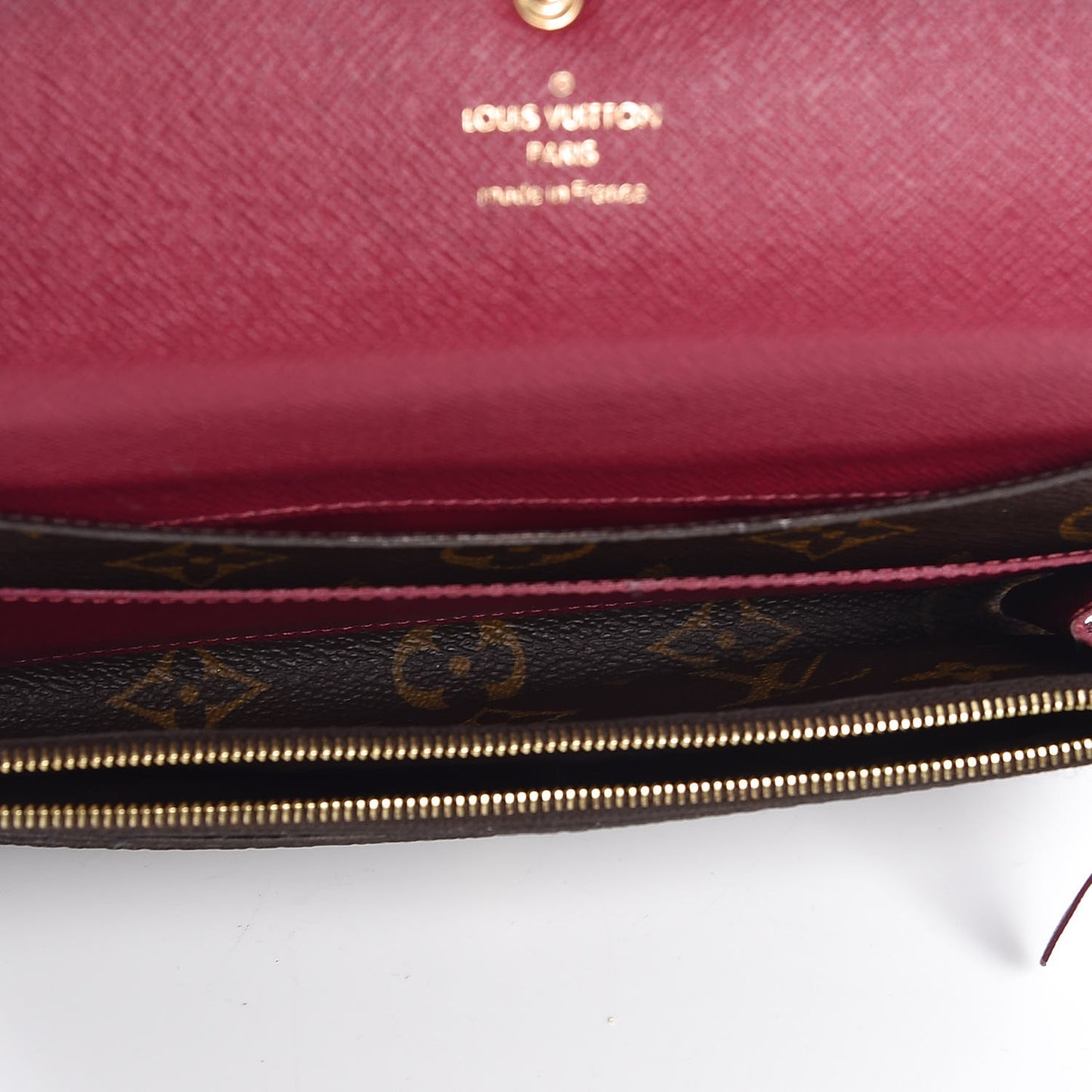 Monogram Emilie Wallet Fuchsia
