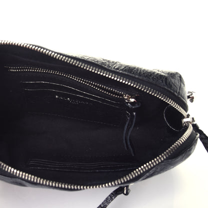 Balenciaga Agneau Classic Hardware XS Reporter Crossbody Black 4 of 7