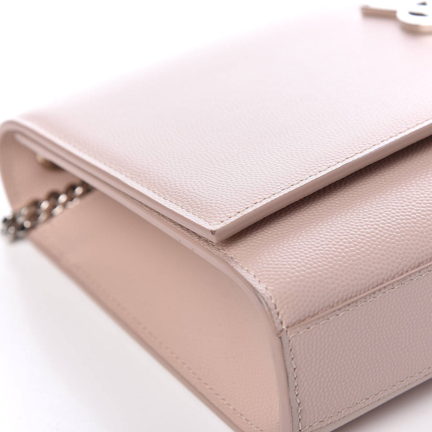 Grain De Poudre Medium Classic Monogram Kate Satchel Marble Pink