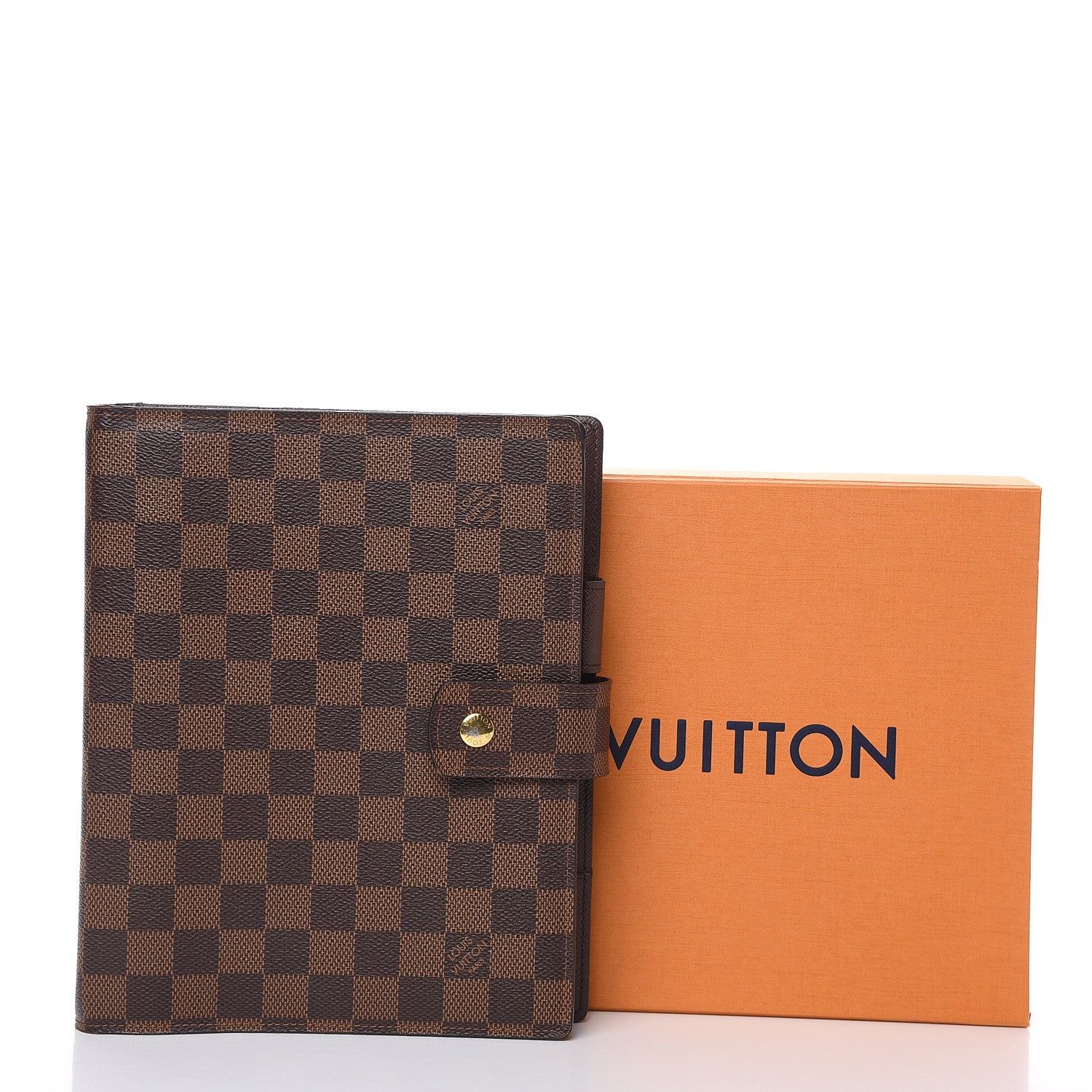 Louis Vuitton Damier Ebene Large Ring Agenda Cover 11 of 11