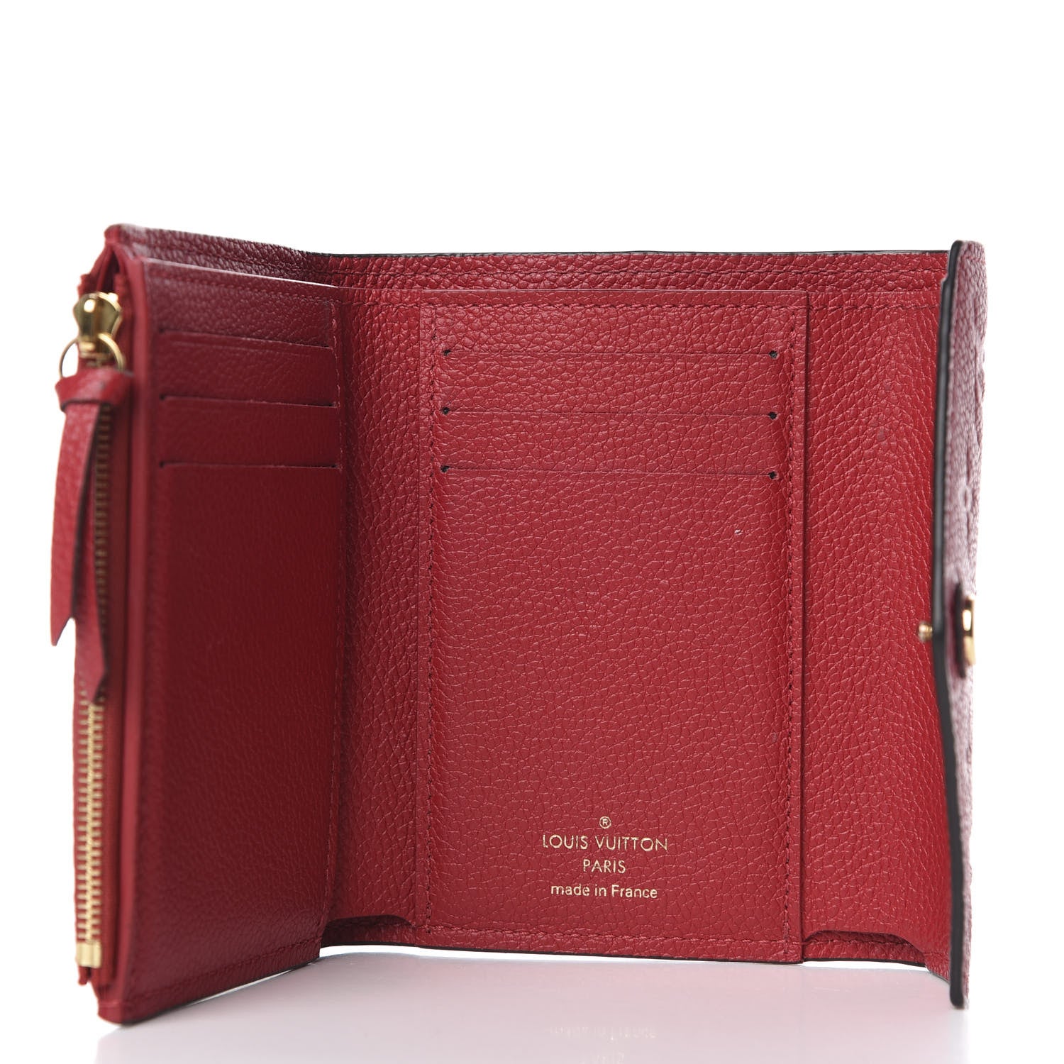 Louis Vuitton Empreinte Victorine Wallet Scarlet 5 of 11