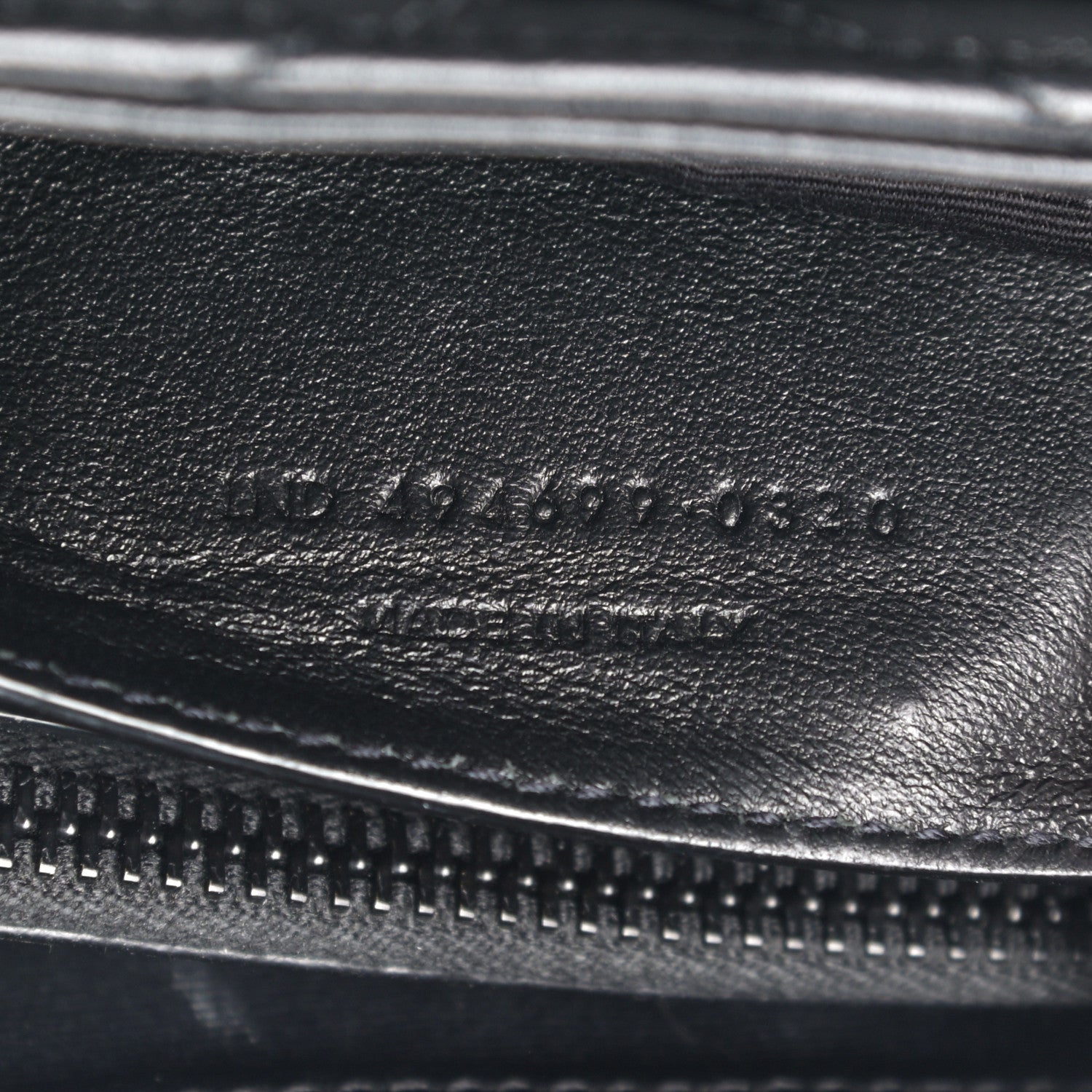 Saint Laurent Calfskin Y Quilted Monogram Small Loulou Chain Satchel Black 7 of 10