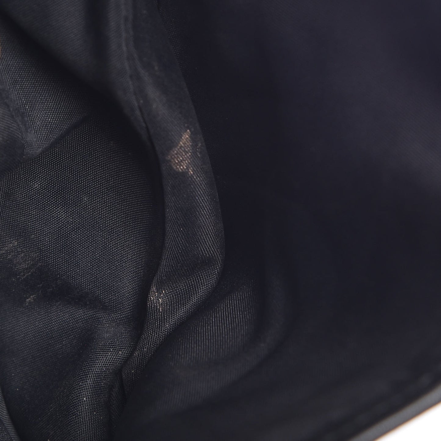 Monogram Saddle Bag Black