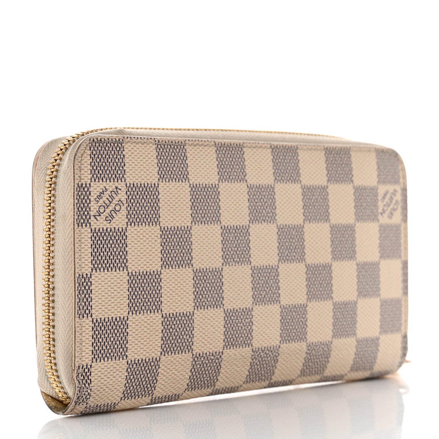 Louis Vuitton Damier Azur Zippy Wallet 3 of 11