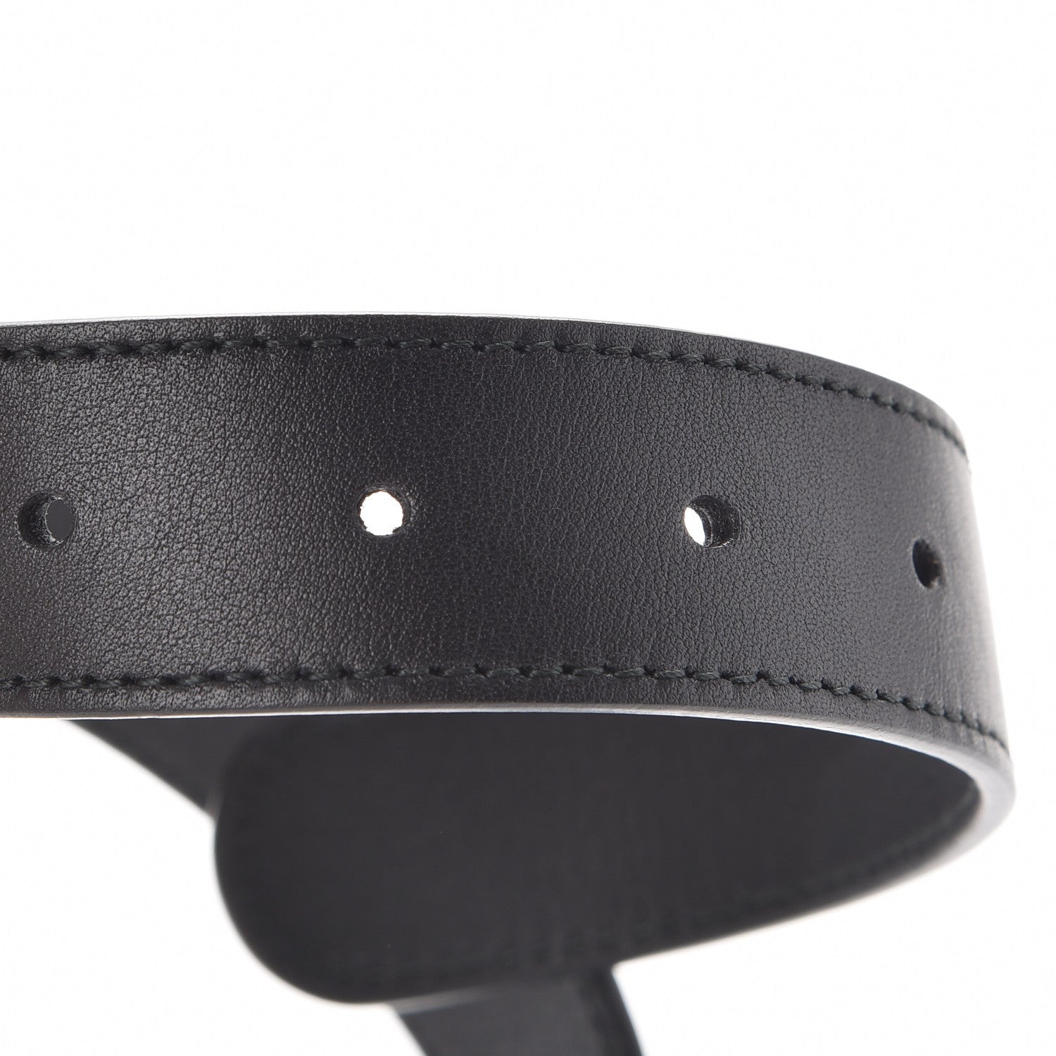 Gucci Calfskin Double G 30mm Belt 95 38 Black 4 of 6