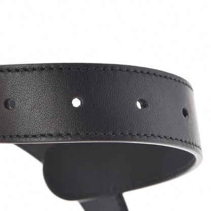 Gucci Calfskin Double G 30mm Belt 95 38 Black 4 of 6