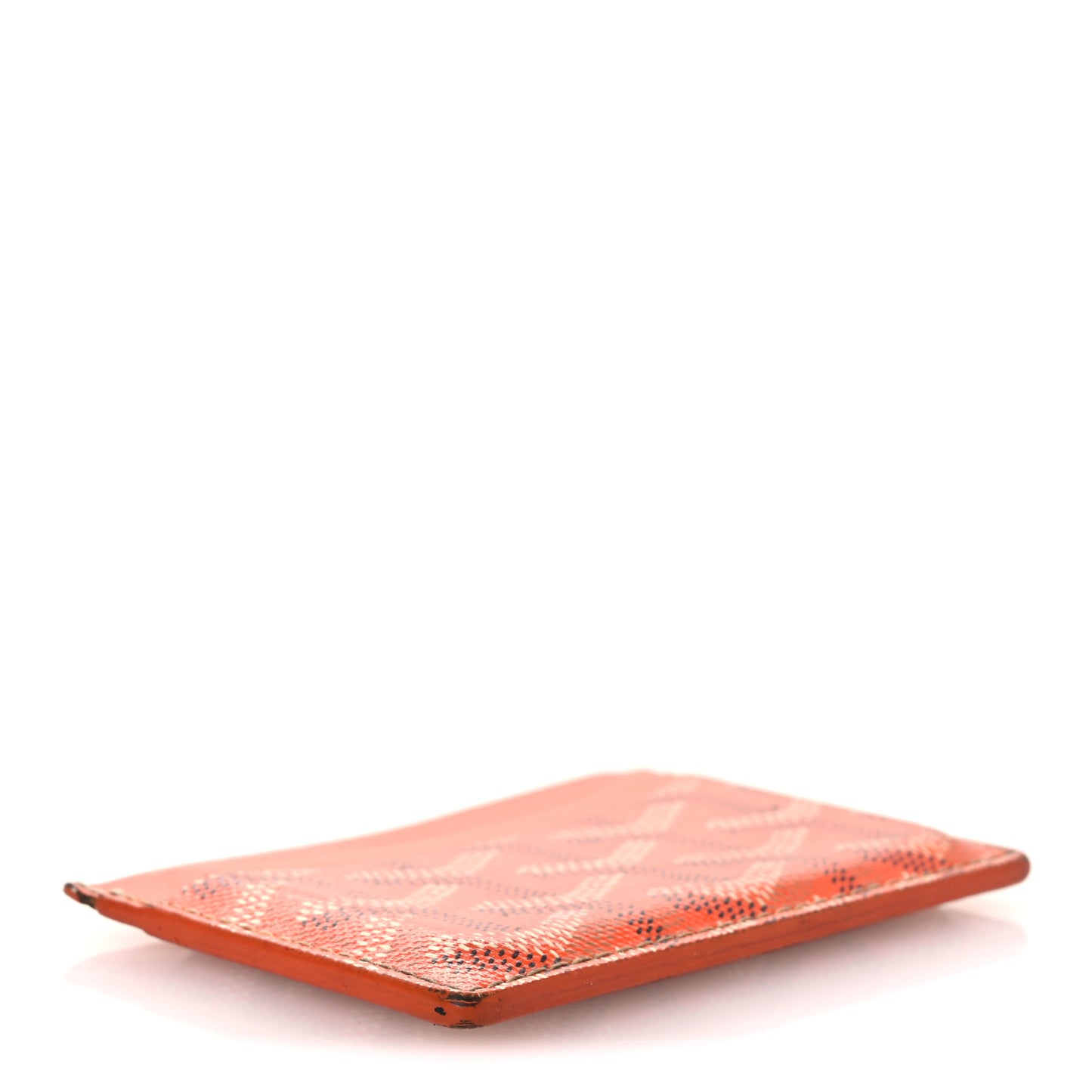 Goyardine Saint Sulpice Card Holder Orange