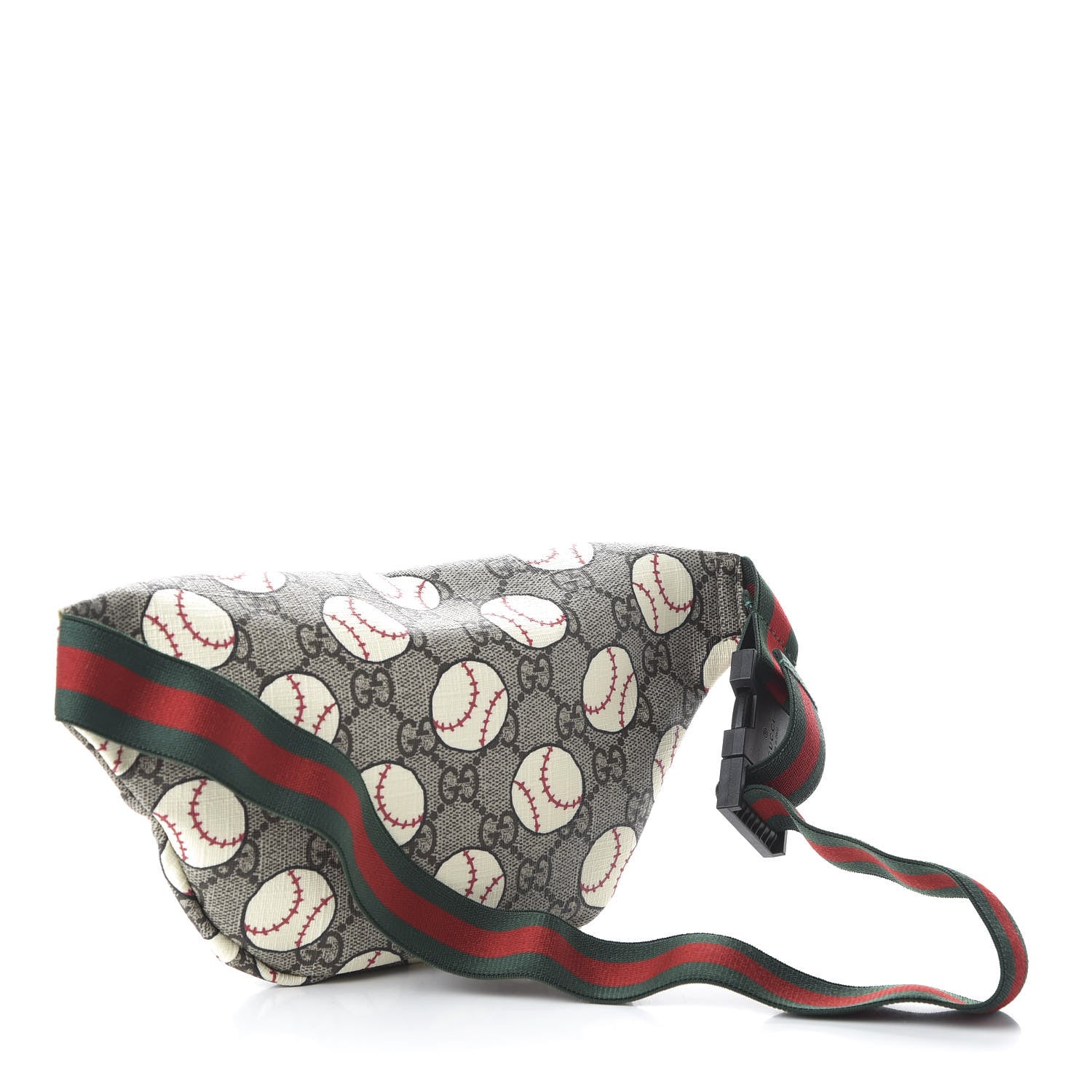 Gucci GG Supreme Monogram Baseballs Web Childrens Belt Bag 3 of 10