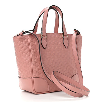 Gucci Microguccissima Small Bree Tote Soft Pink 3 of 9