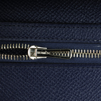 Hermes Epsom Bearn Compact Wallet Bleu Saphir 9 of 9