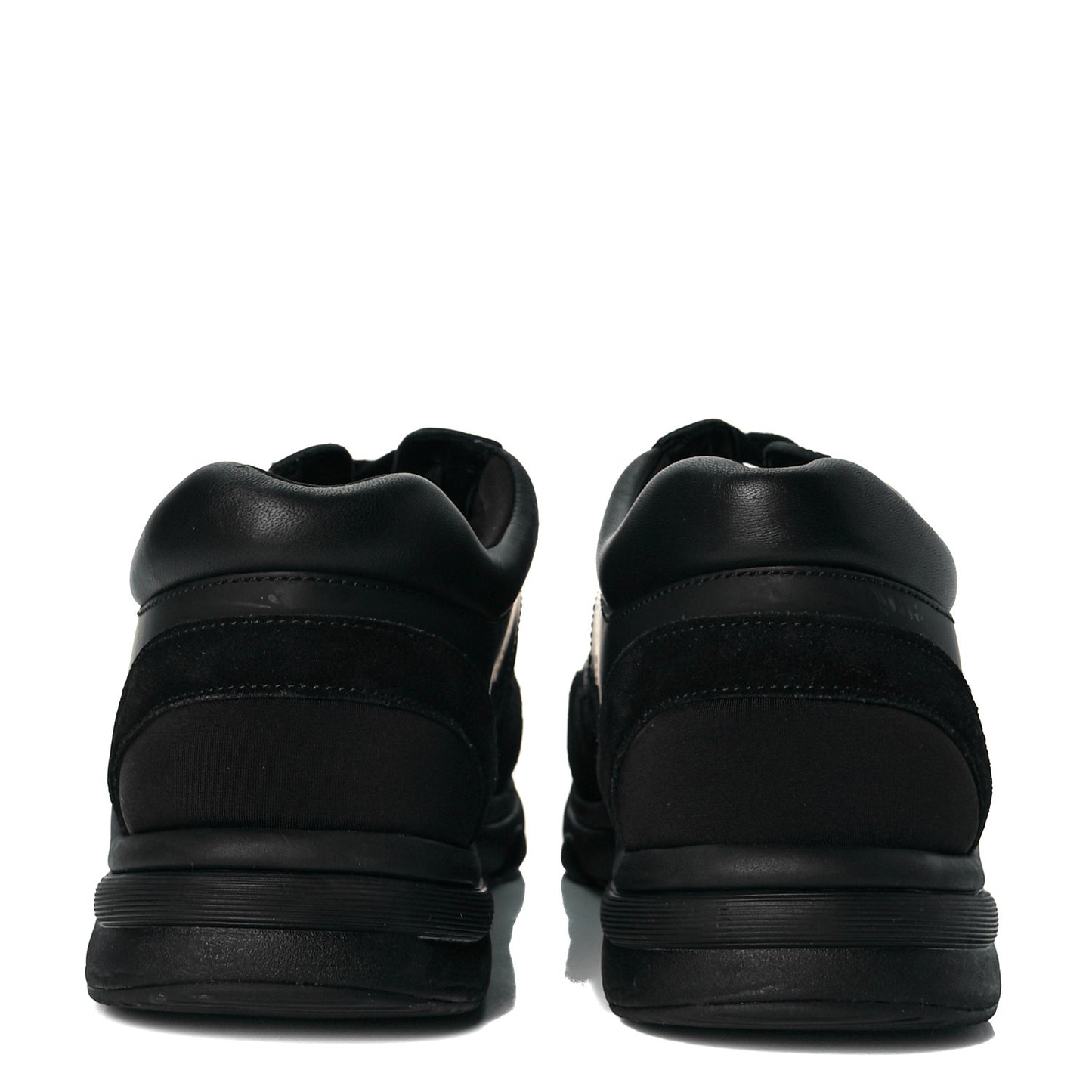 Toile Suede Calfskin CC Sneakers 40 Black