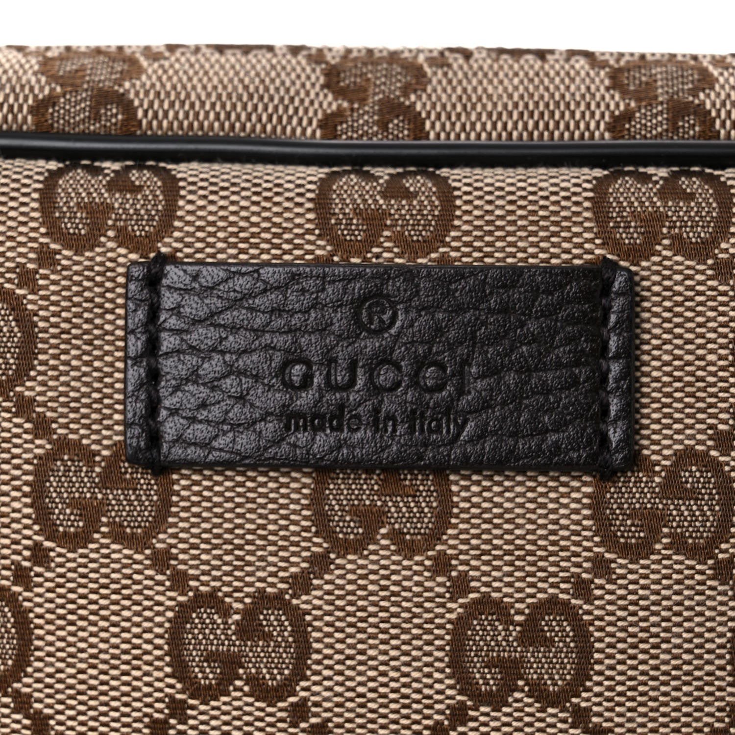 Gucci Monogram Belt Bag Dark Brown 11 of 11